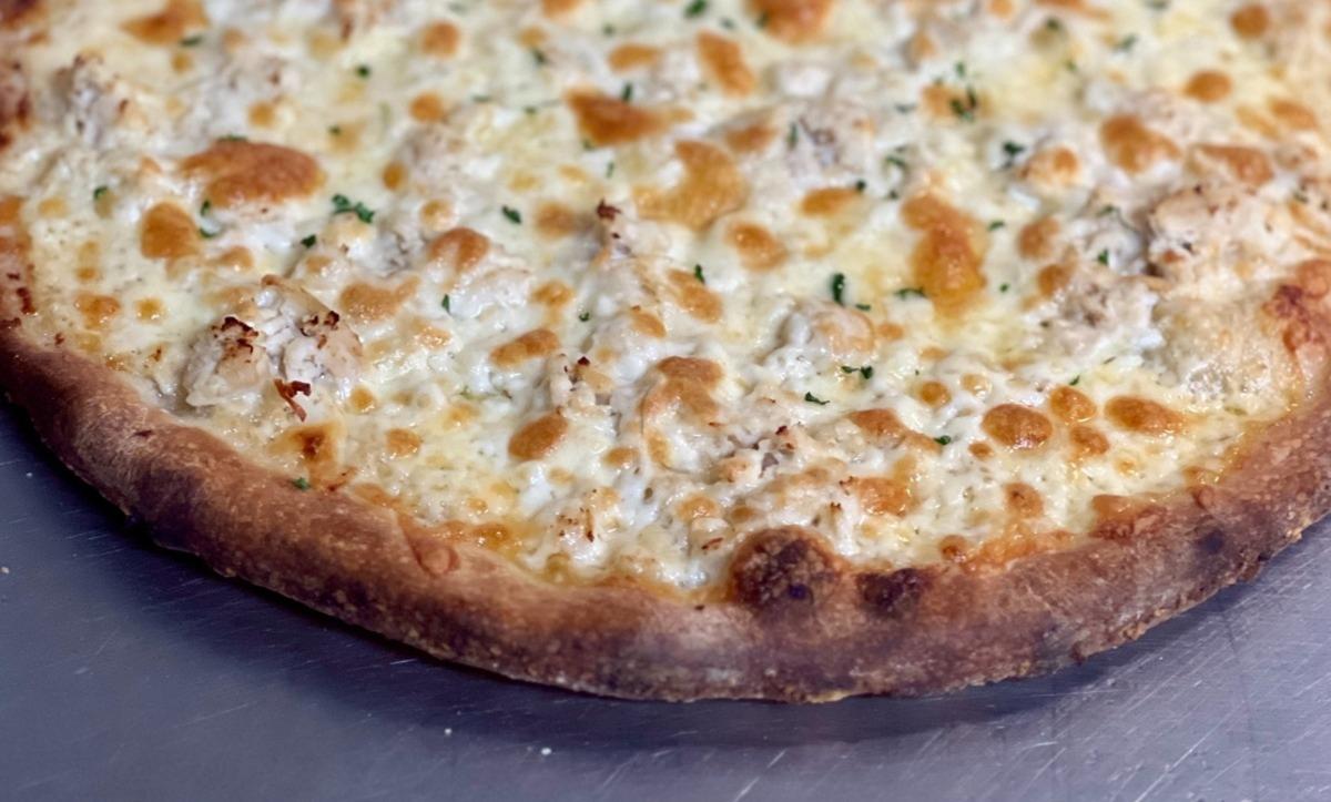 Chicken Alfredo Pizza