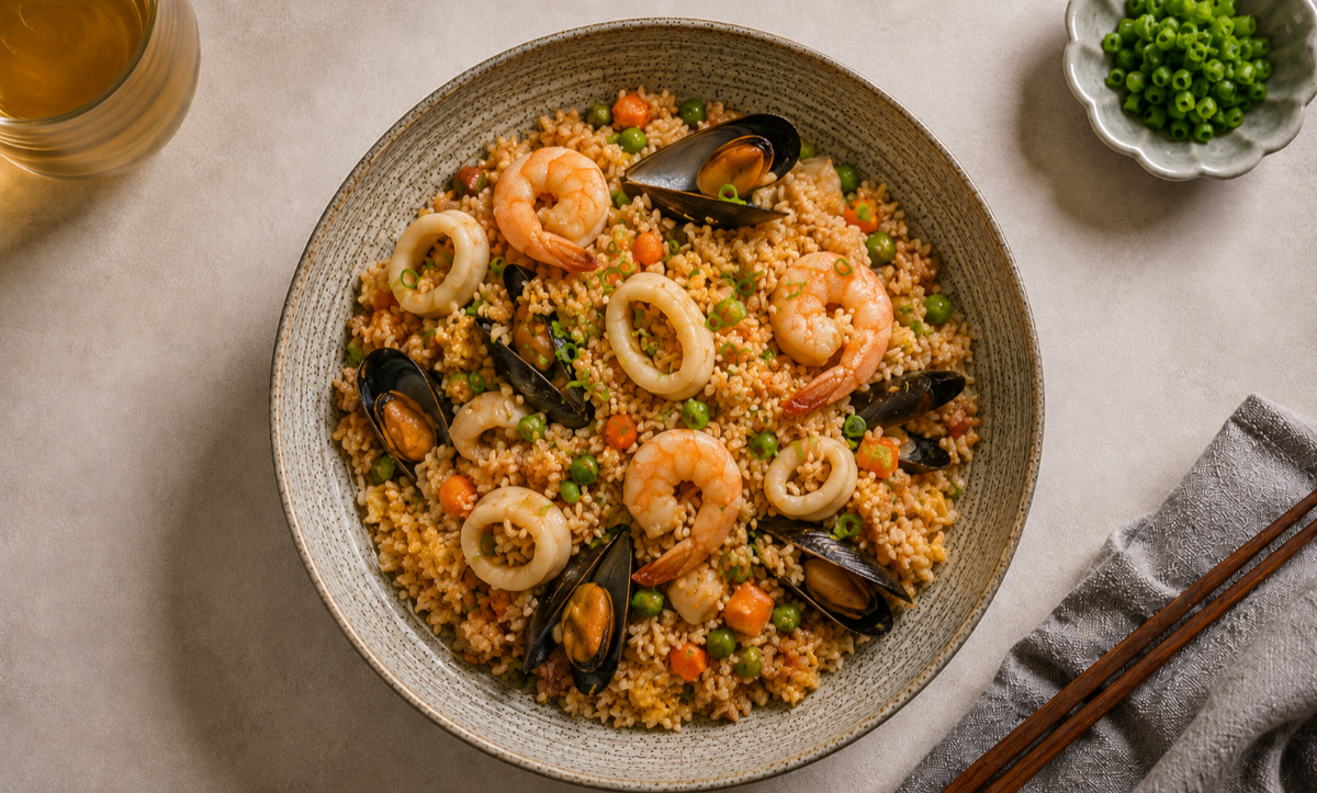 seafood fried rice