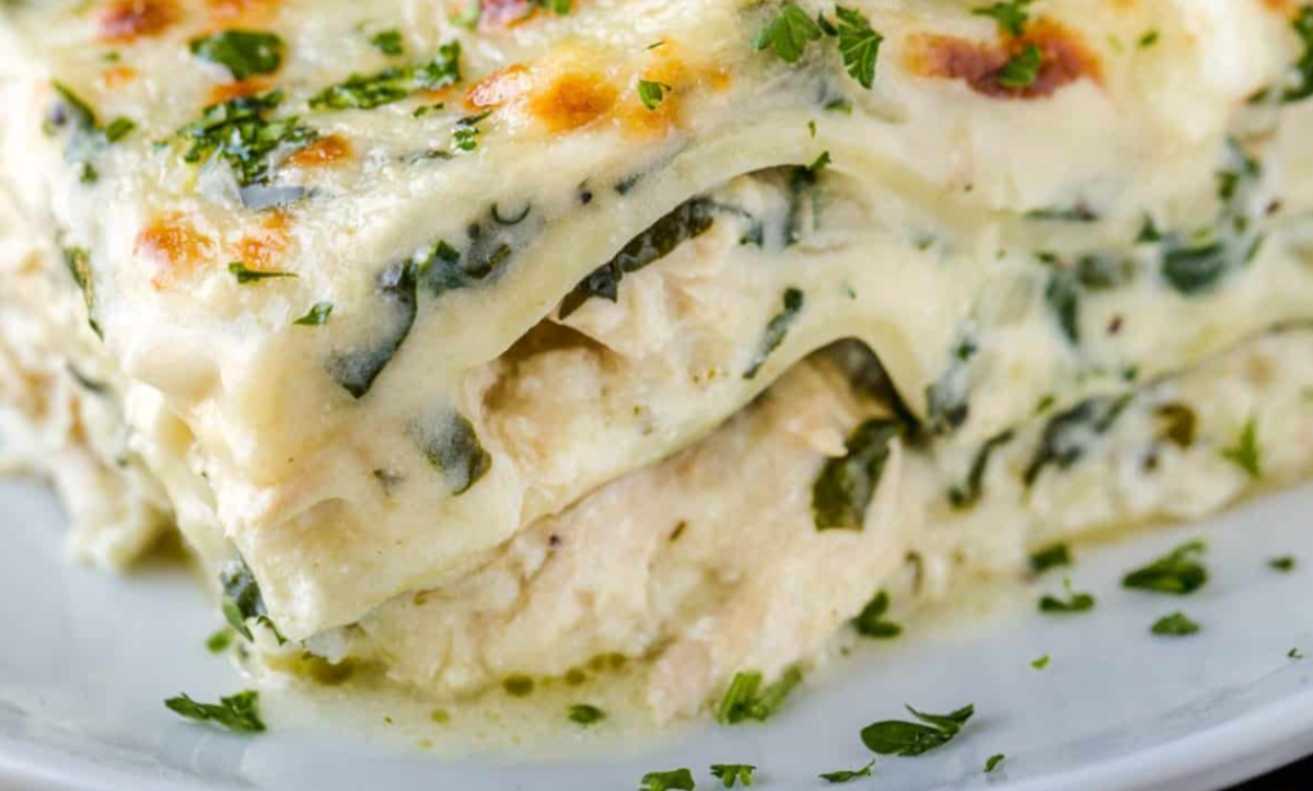 White Veggie Lasagna