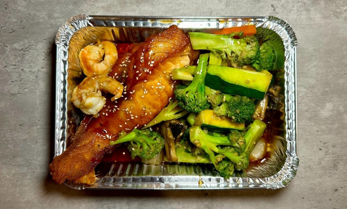 Hibachi Salmon