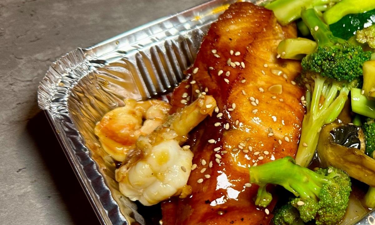 Kid Hibachi Salmon