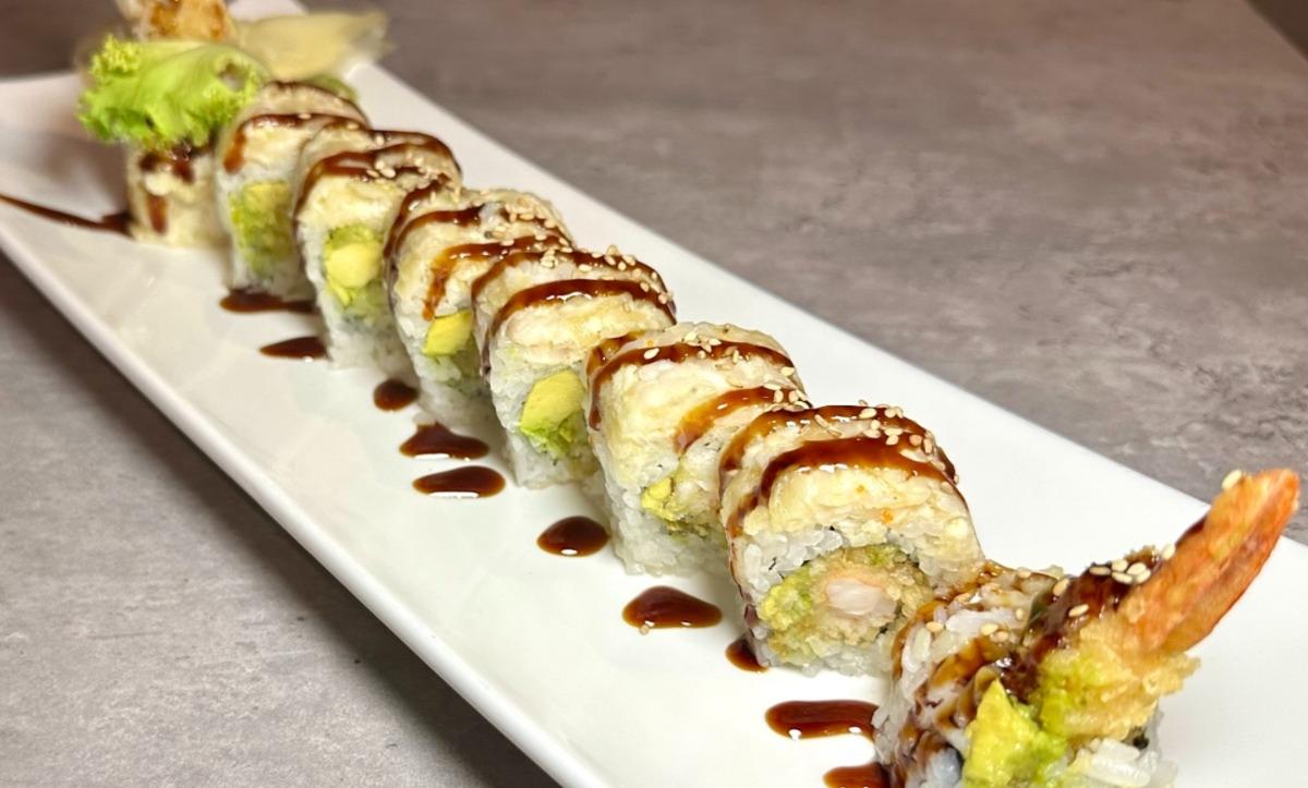 Shrimp Tempura Topped w/ Cooked White Fish
