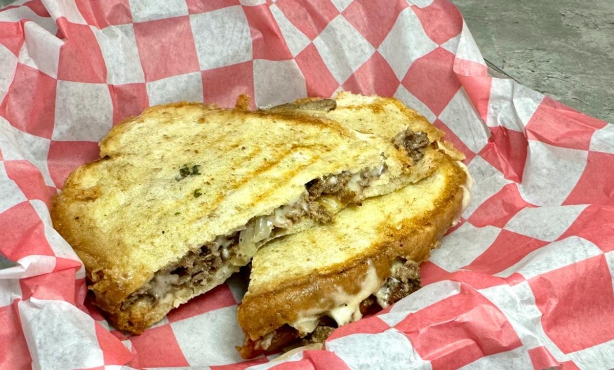 Grilled Steak & Cheese Panini