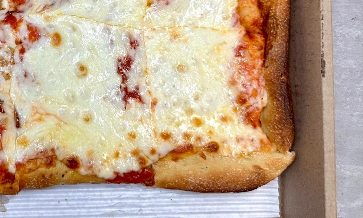 Small Sicilian Cheese Pizza (12 Cut)