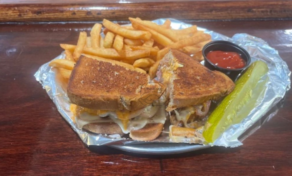 Swiss Patty Melt Burger