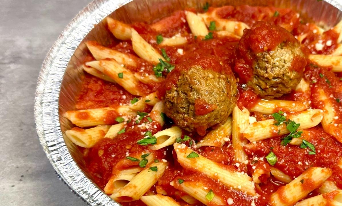 Side of Ziti w/ Meatballs