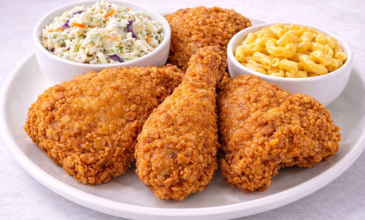 2 Piece Fried Chicken Combo
