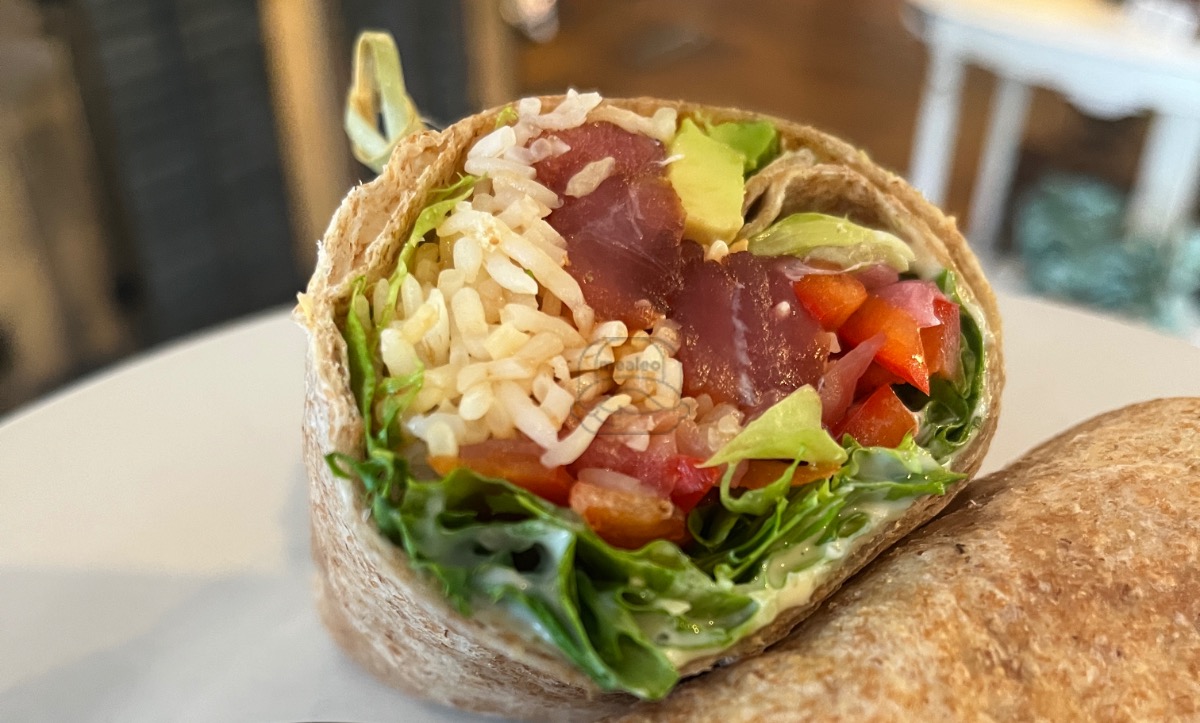 Tuna Poke Crunch Wrap