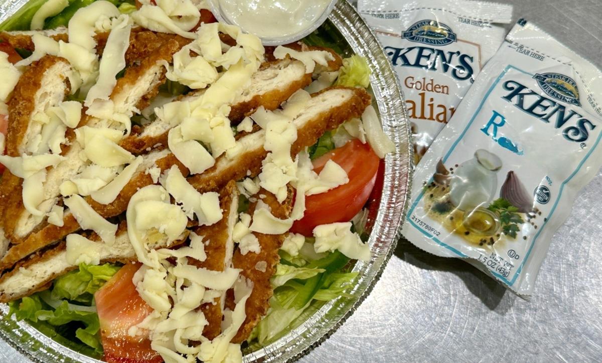 Crispy Chicken Salad