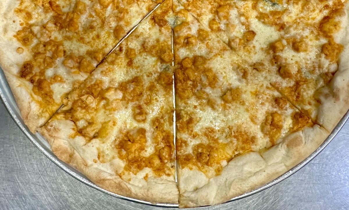 Slice of Buffalo Chicken Pizza