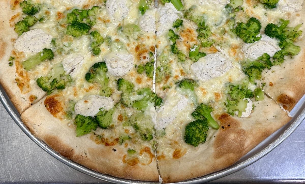 Slice of White Broccoli