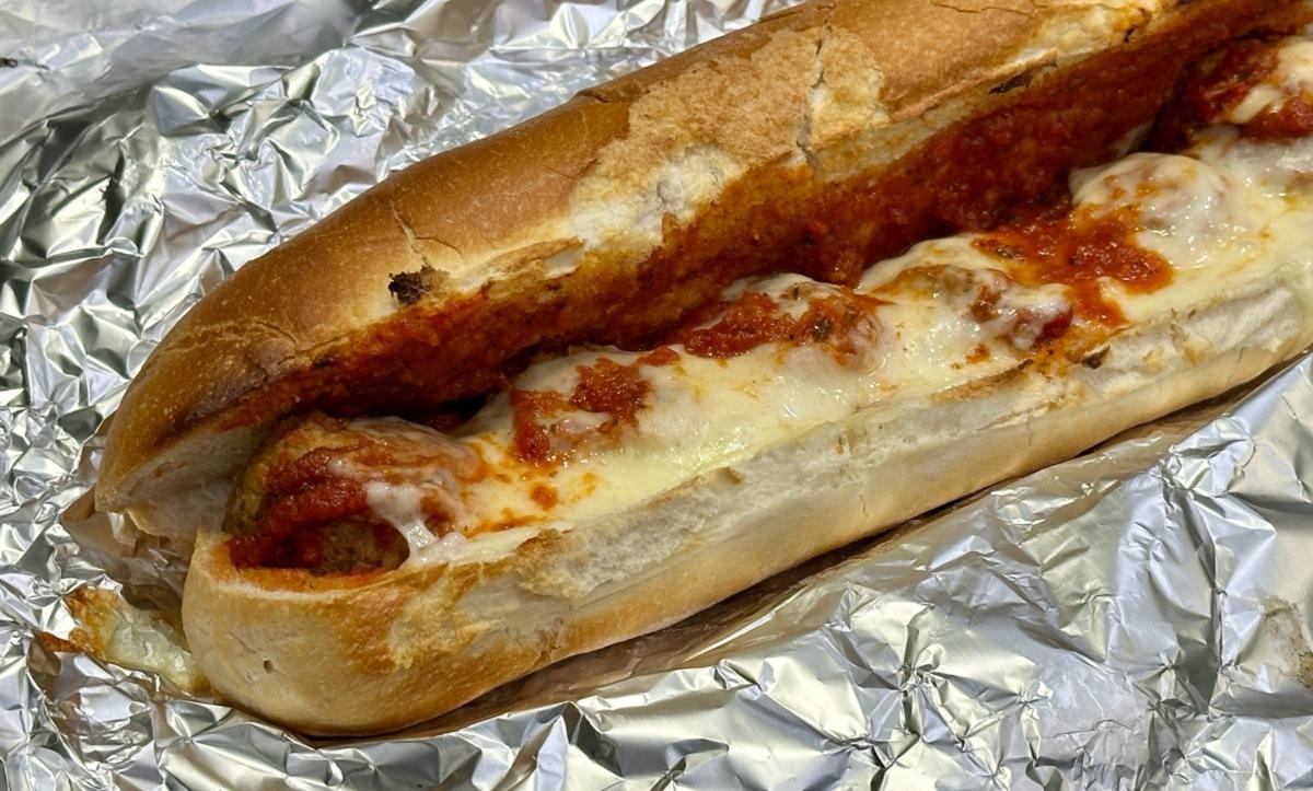 Meatball Parmigiana Sub