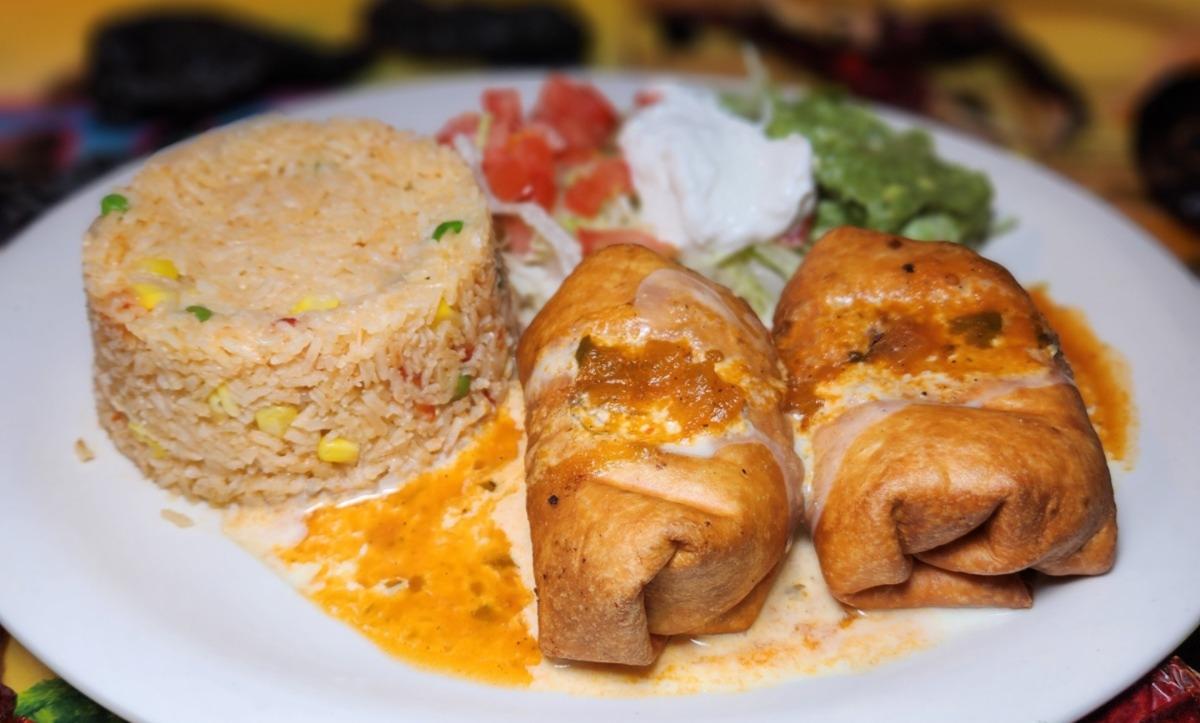 Chicken Chimichanga Dinner