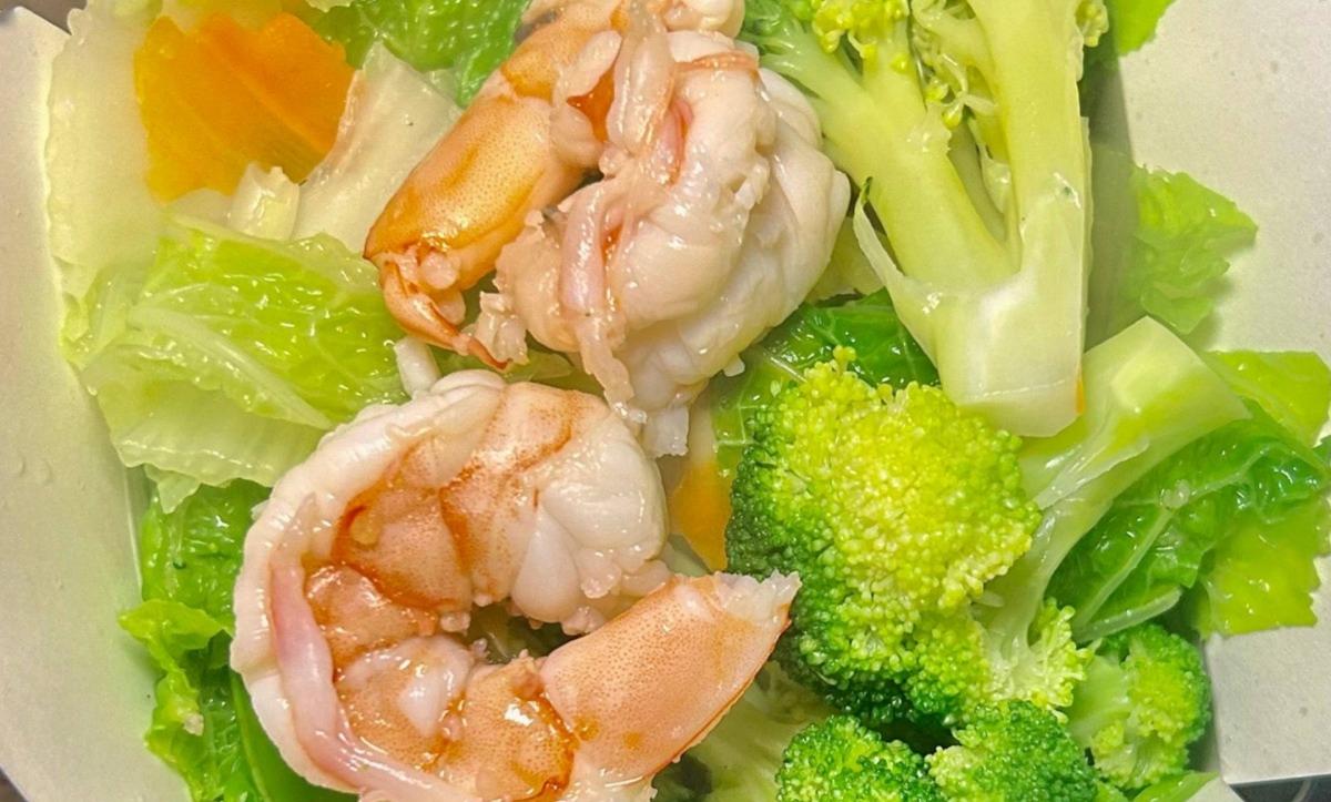 Shrimp w. Mixed Vegetables