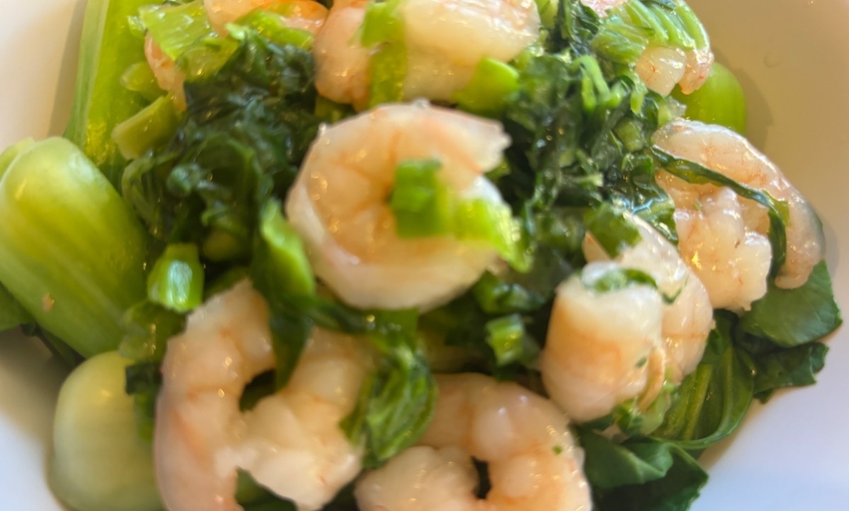 Shrimp w. Salted Veggies noodle