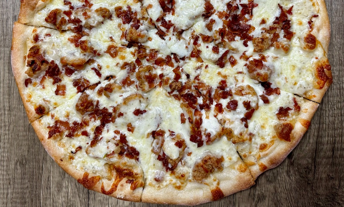 Chicken Bacon Ranch Pizza