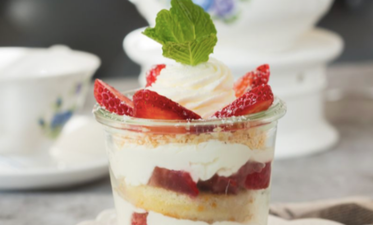 Strawberry Shortcake Parfait