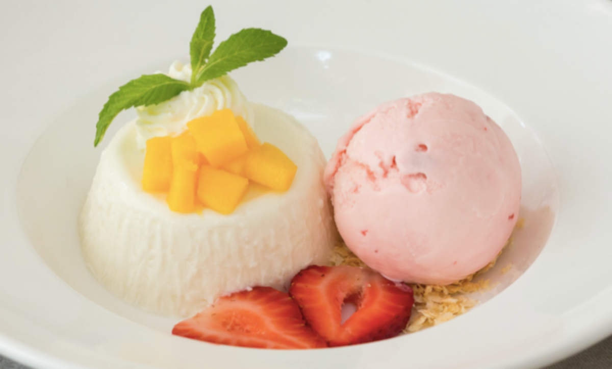 Coconut Panna Cotta