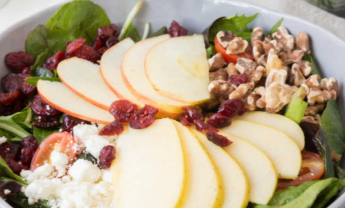 Apple Cranberry Walnut Salad