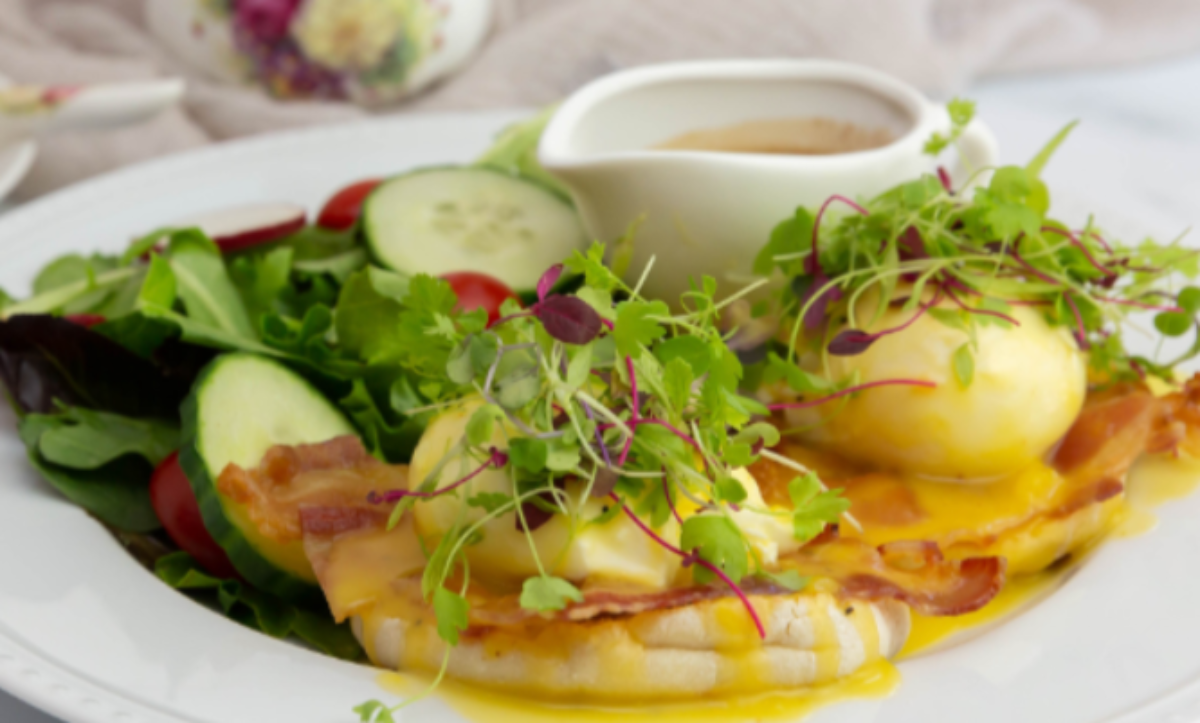 Applewood Bacon Egg Benedict