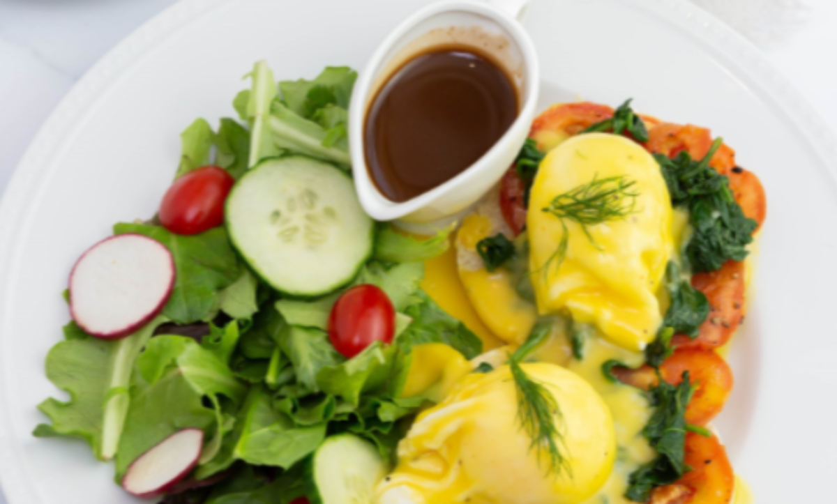 Egg Florentine Benedict