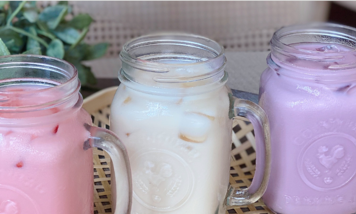 C6. Iced Caramel Milk Tea