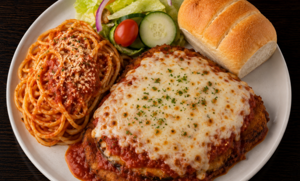 Eggplant Parmigiana Dinner