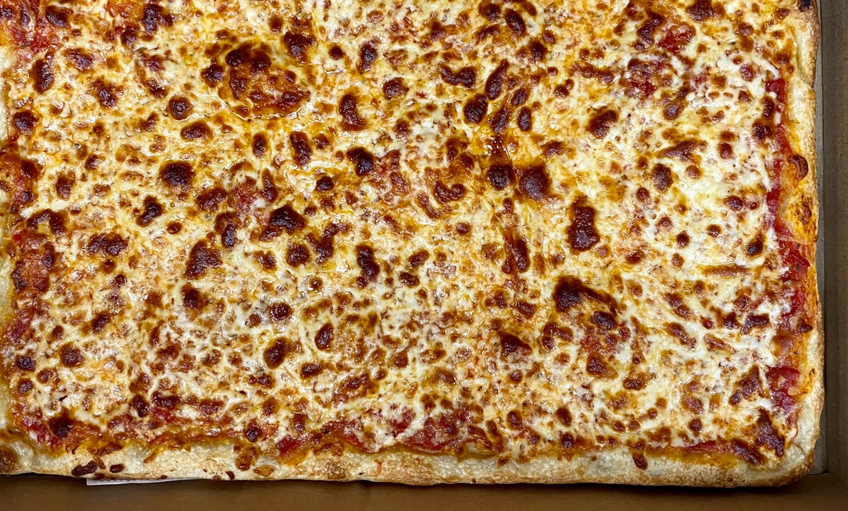 Square Cheese Pizza (12 Cut)
