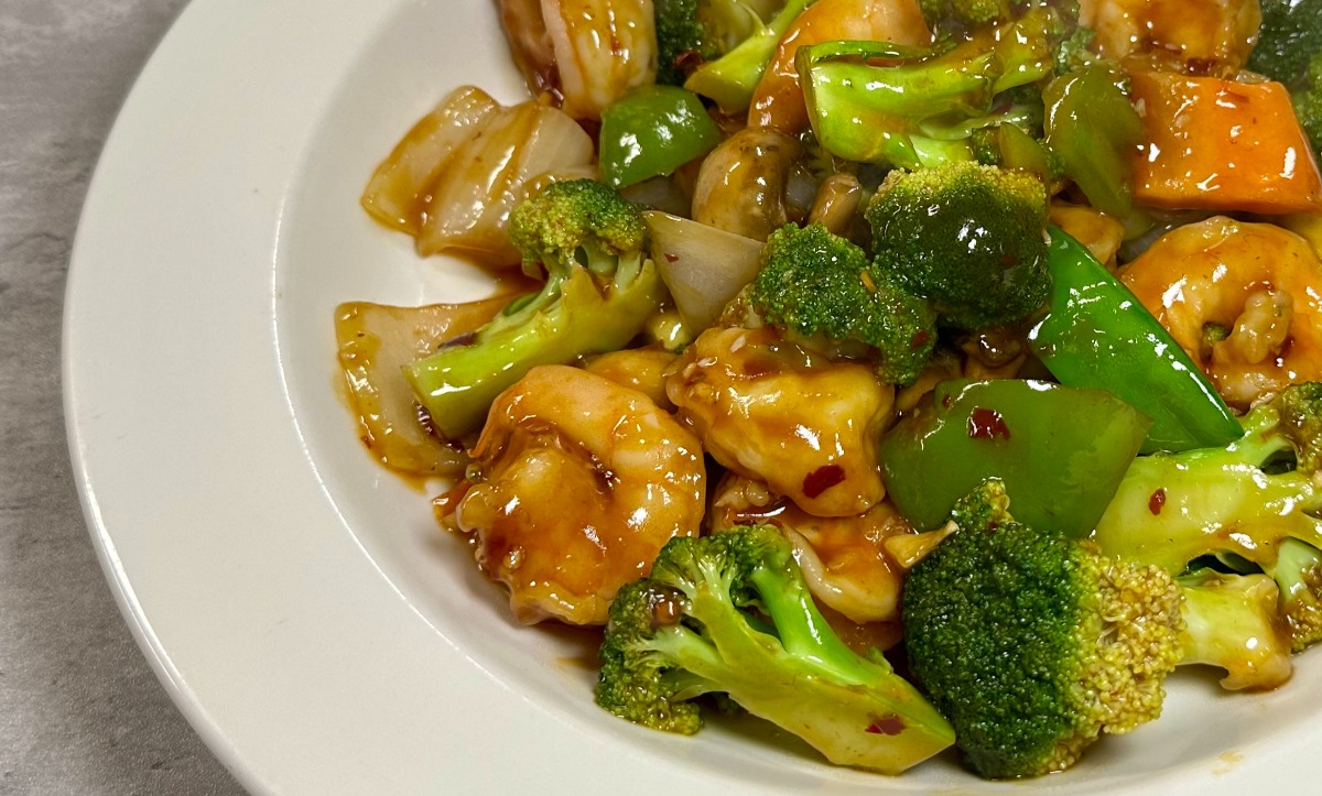 Shrimp in Garlic Sauce