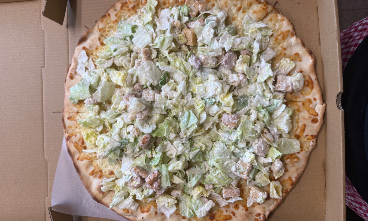 Caesar Salad Pizza