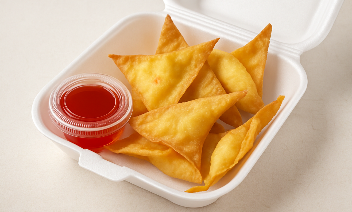 6A. Crab Rangoon (10)