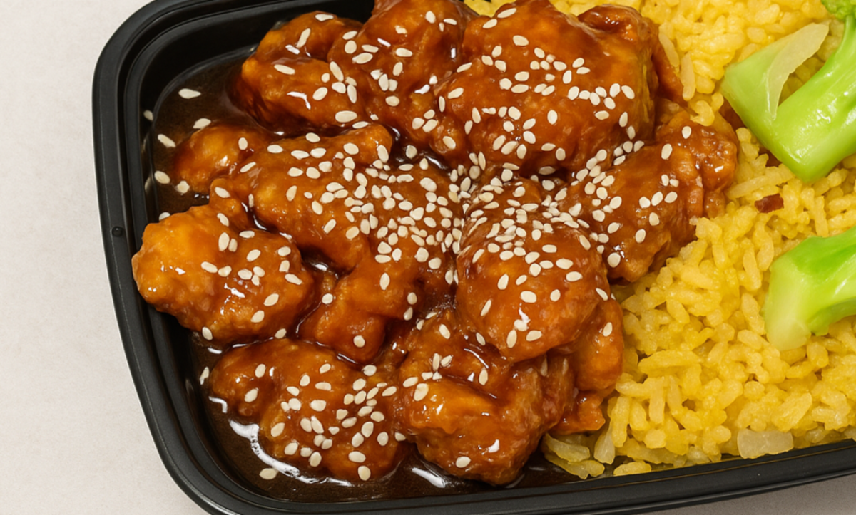 16. Sesame Chicken Combo