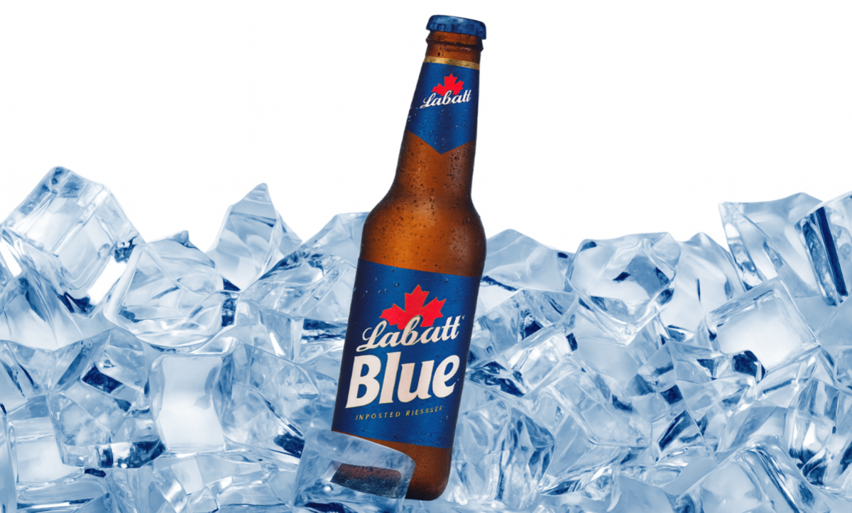 Labatt Blue Bottle