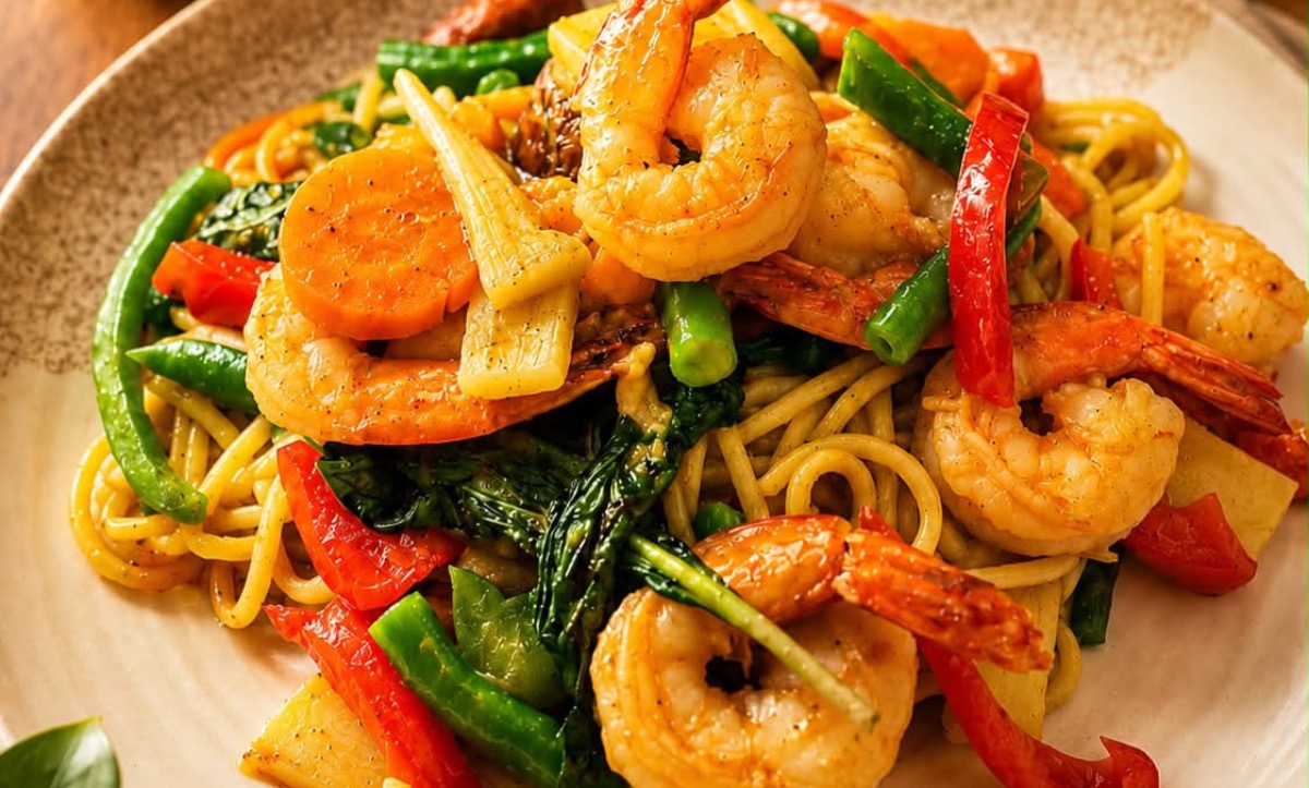 N17. Spaghetti Green Curry
