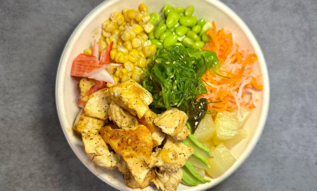 Chicken Poke Bowl