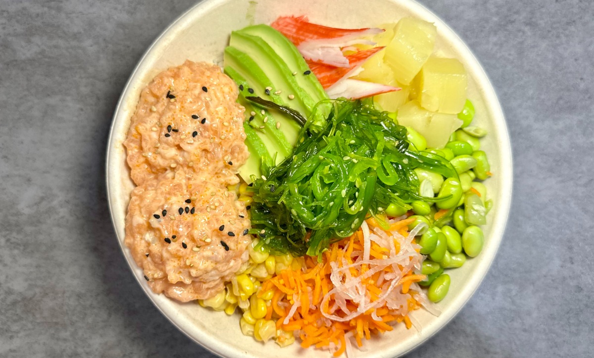 Spicy Salmon Poke Bowl