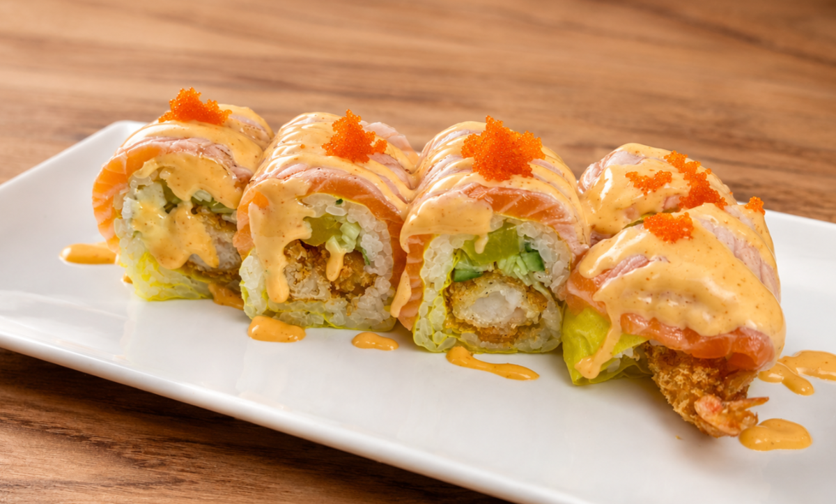 Salmon Torch Roll