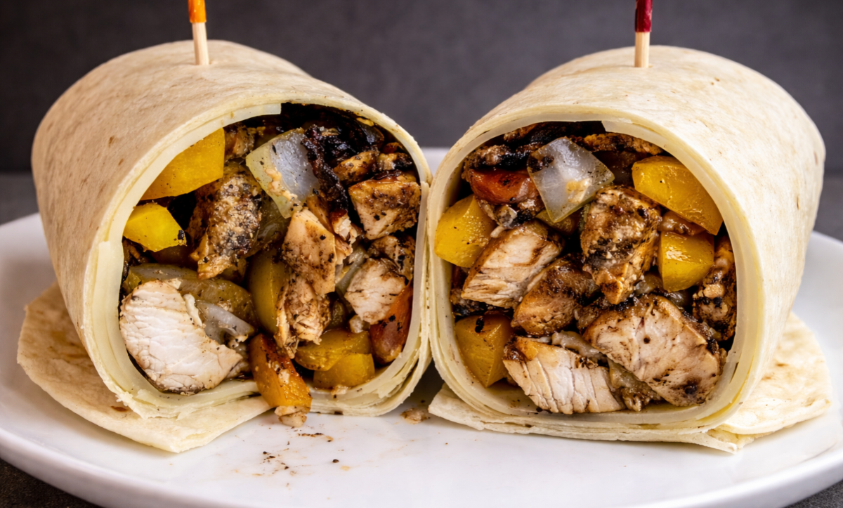 Cajun Chicken Wrap