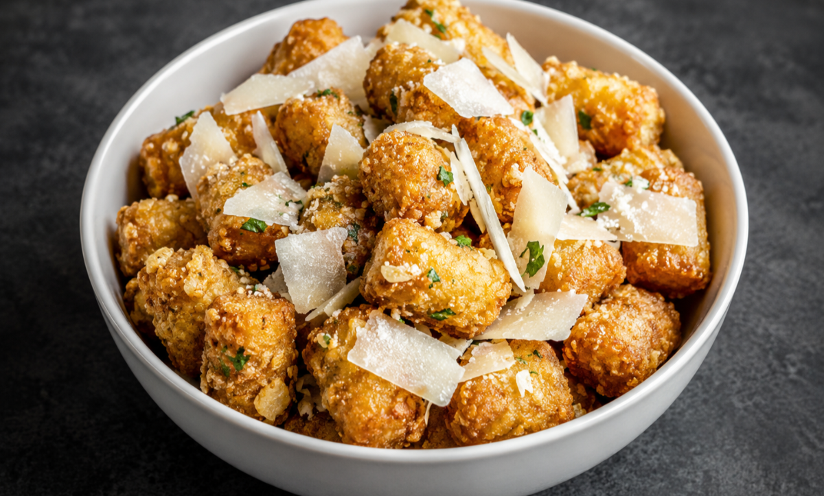 Parmesan Tots w/ Truffle Oil