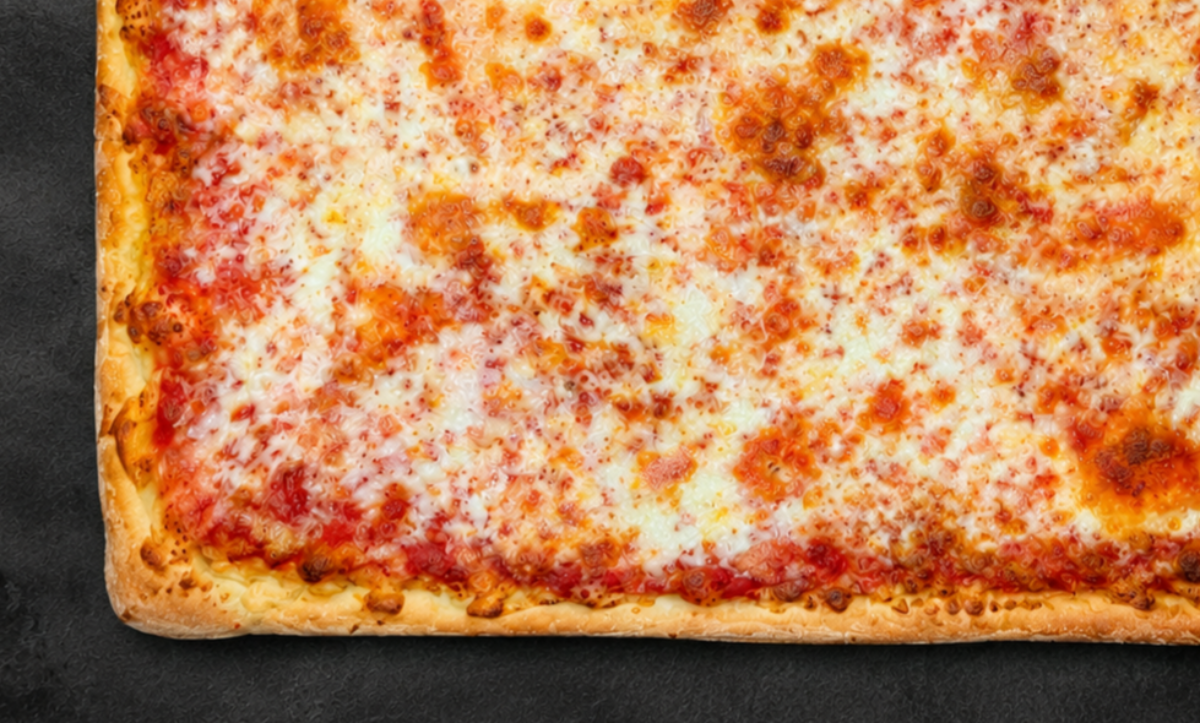 Sicilian Cheese Pizza (12-Cut)