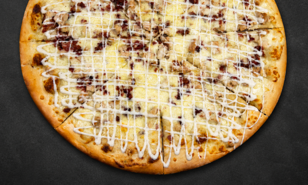 Chicken Bacon Ranch Pizza