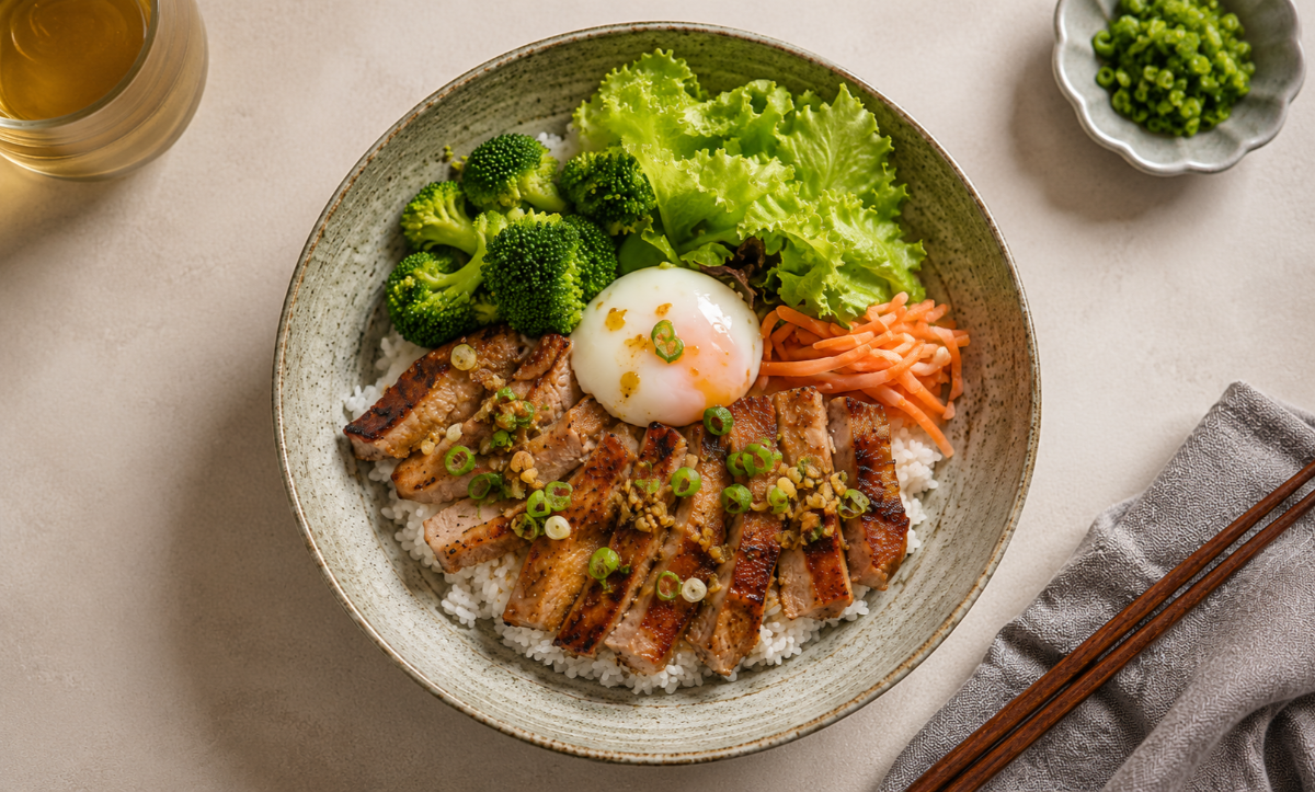grill pork bowl