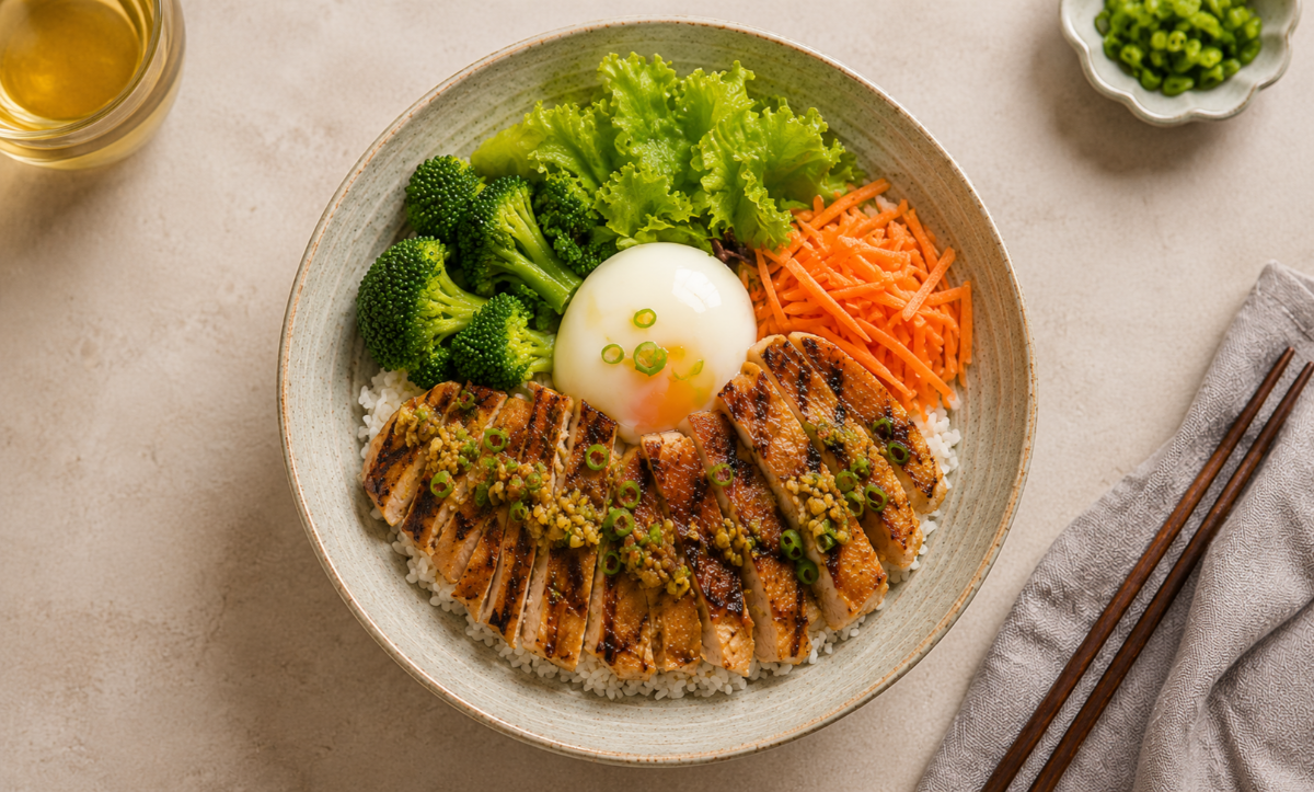 grill chicken bowl