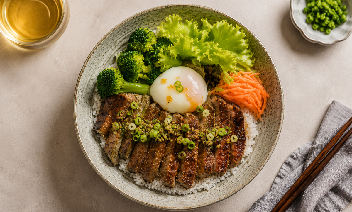 grill beef bowl