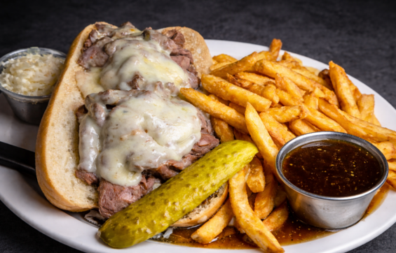 French Dip Deluxe Sandwich