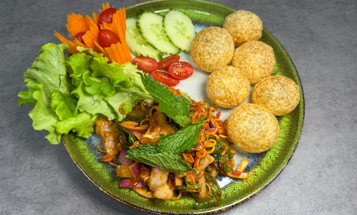 Pani Puri Thai Cocktail