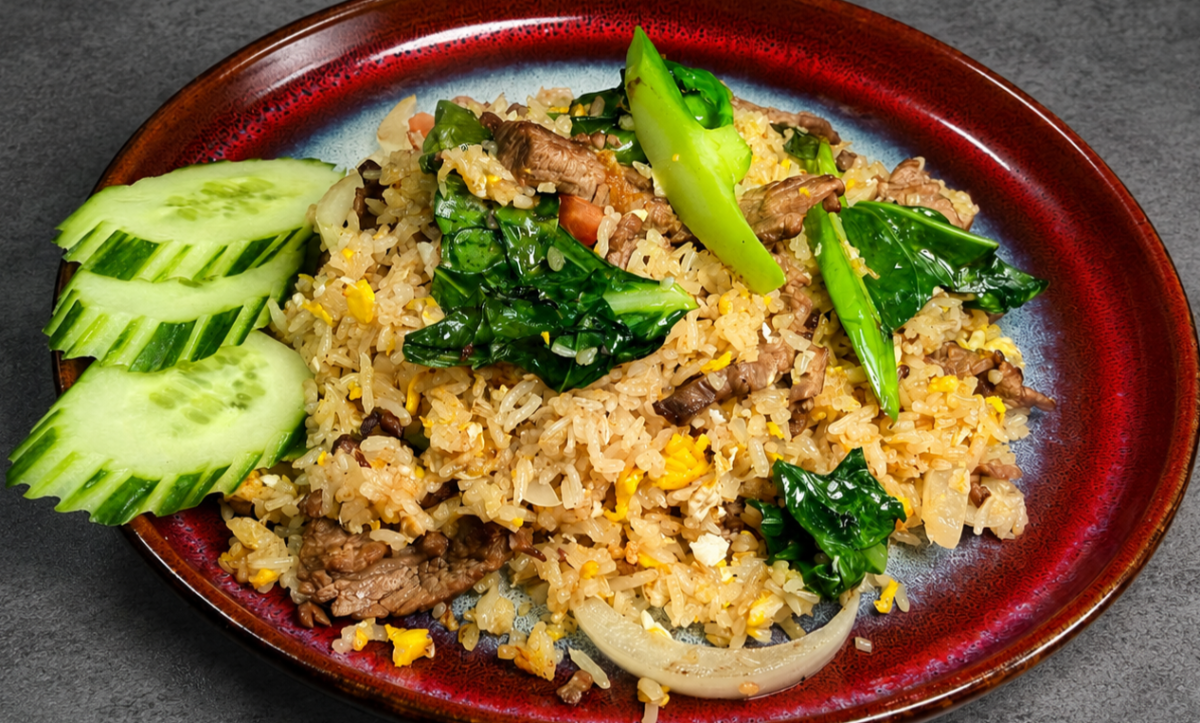 Dark Say Sauce Fried Rice