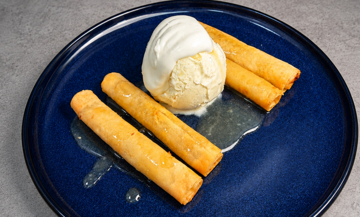 Crispy Banana Roll