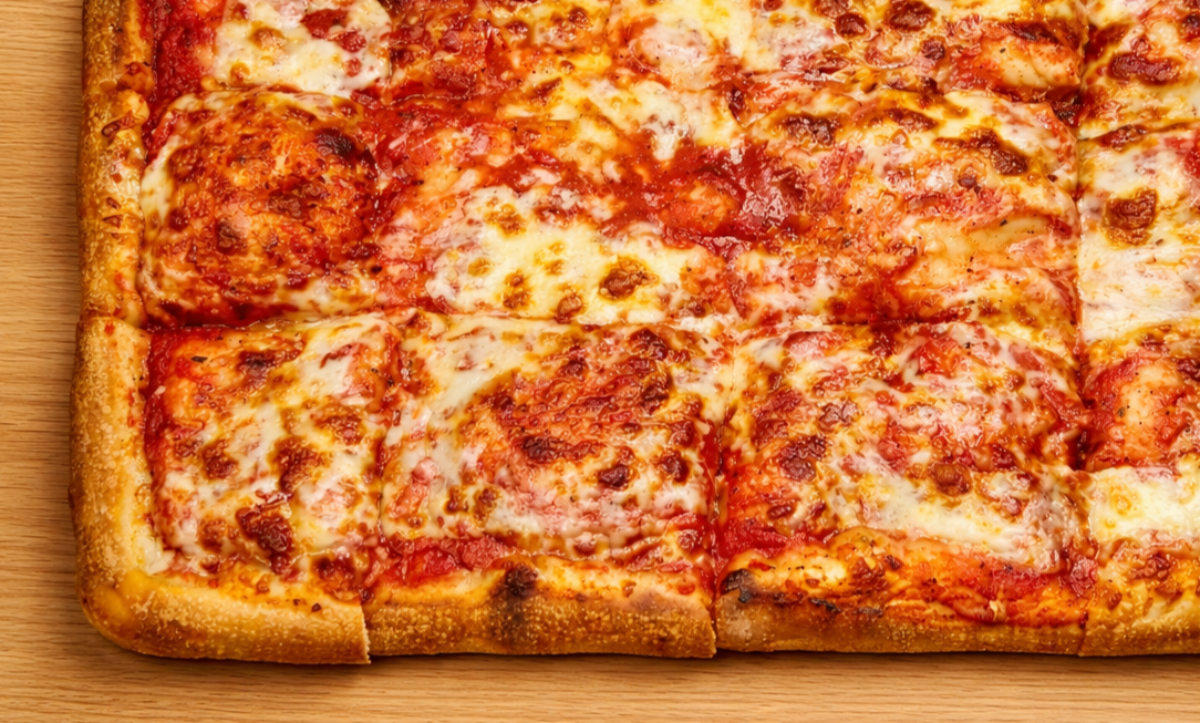Square Cheese Pizza (24 Cut)