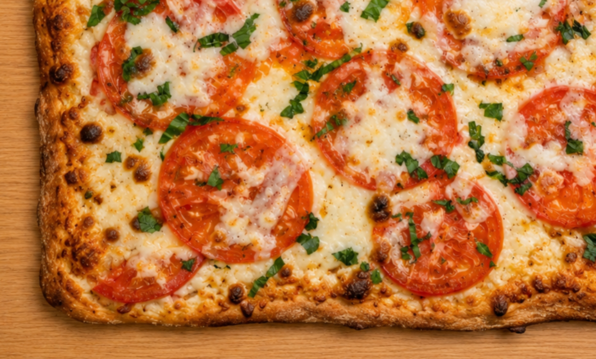 Square Margherita Pizza (12 Cut)